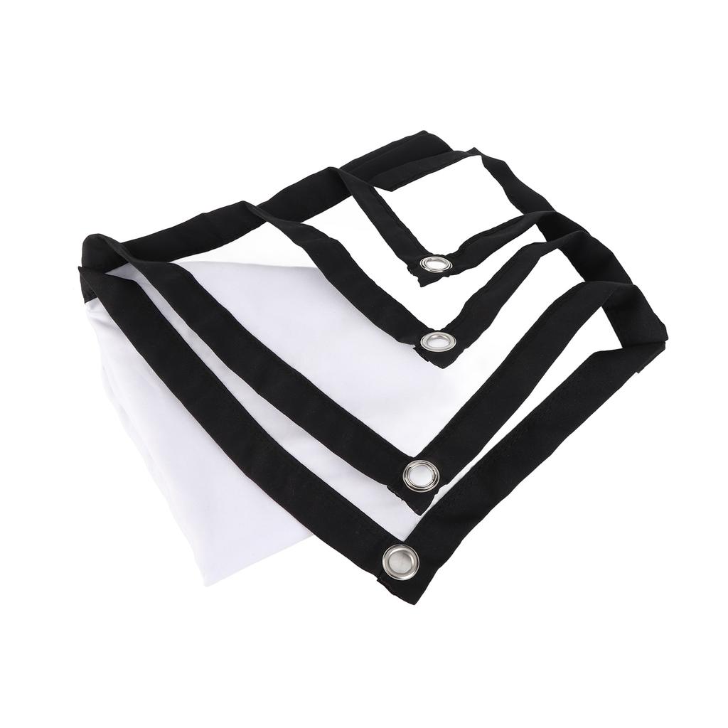 Projector Screen 100 Inch HD Wrinkle Resistant Foldable Portable Projection Screen Cloth with Hook