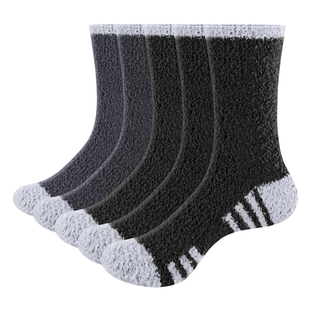 Зимний комнатный пушистый комплект холодных теплых толстых внутренних теплых внутренних комнатных холодных носков [YUEDGE] мужские носки, носки, носки, 5, защита, носки, мужские, носки, носки,