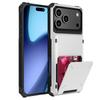 Чехол-кошелек с держателем для карт для IPhone 18 17 Pro Max 17e 16 15 14 13 12 Pro, сверхпрочный кошелек, скрытый слот-раскладушка, защитная жесткая задняя крышка