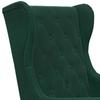 Armchair Dark Green Velvet
