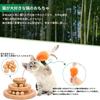 Wooden Cat Spinning Tower with Bells and Safe Material for Cats Educational Toy and Helps Relieve Stress and Perfect for Cats Toy, Balls, - 2-Layer