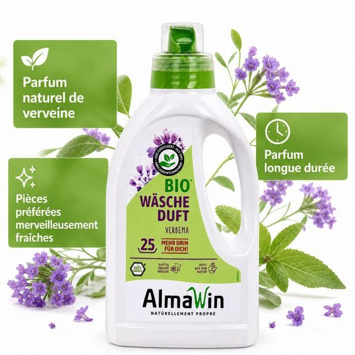Parfum lessive verveine, senteur linge, 750 ml