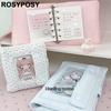 RosyPosy Мягкие Точки Пушистый Блокнот Подарочный Набор A6пер/M5 Блокнот-Дневник с Гладкой Бумагой для Студентов/Творческого Письма/Путешествий Органайзер