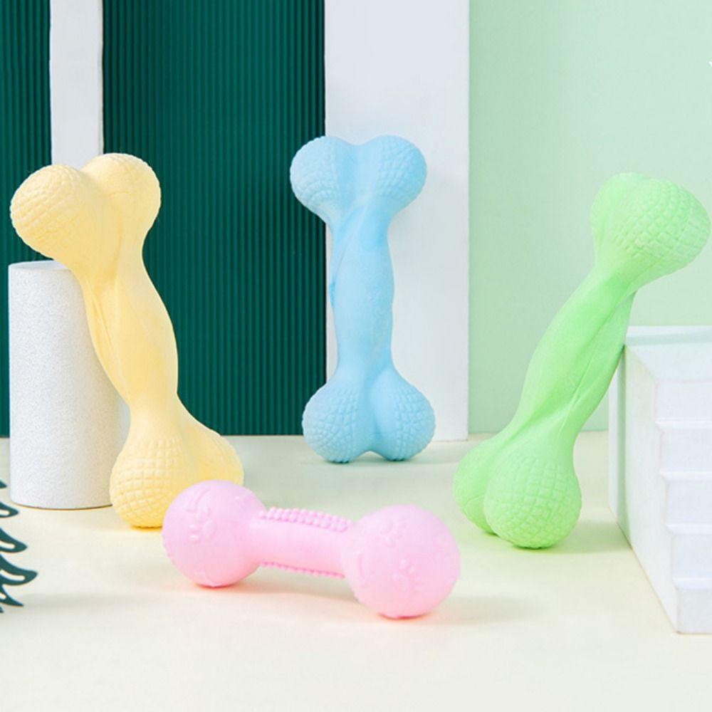 Игрушки для собак в форме костей, устойчивые к укусам, мягкие, для зубов собак, жевательные игрушки для зубов собак, чистка зубов