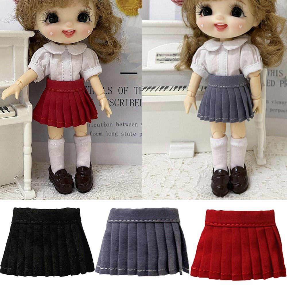 Dolls Shorts Pants Accessories Doll Uniform Skirt Doll Skirt Clothes Dresses Handmade Skirt