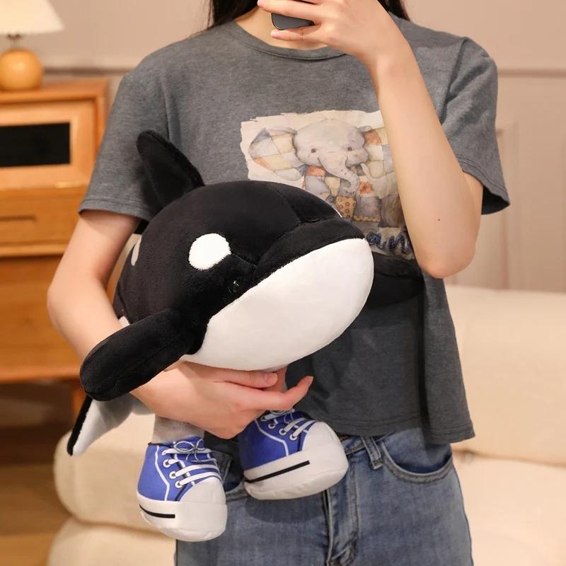 Тралалело Тралала Плюшевый Итальянский Аль Тралалеро Тралала Плюшевая Кукла Оркалеро Оркала Плюшевая Игрушка С Обувью Подарок на Хэллоуин Кукла