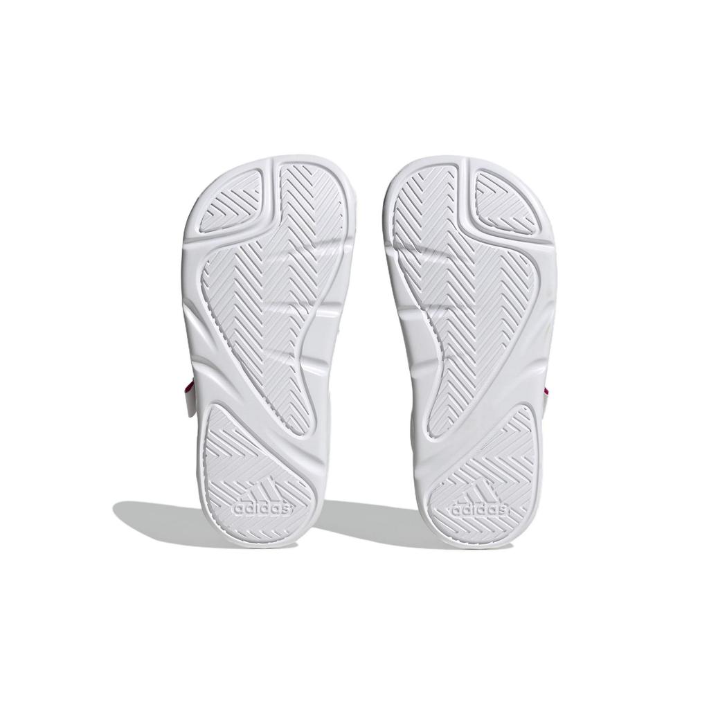 Adidas Duramo Sandals Lightweight Casual Sports Velcro Kids Sandals Kids Sandals White HP5835
