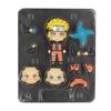 Naruto Model Toys Naruto Figure Cartoon Anime Clay Face Changing Whirlpool Animation Hand Made Q Version Gift Figma Figurines