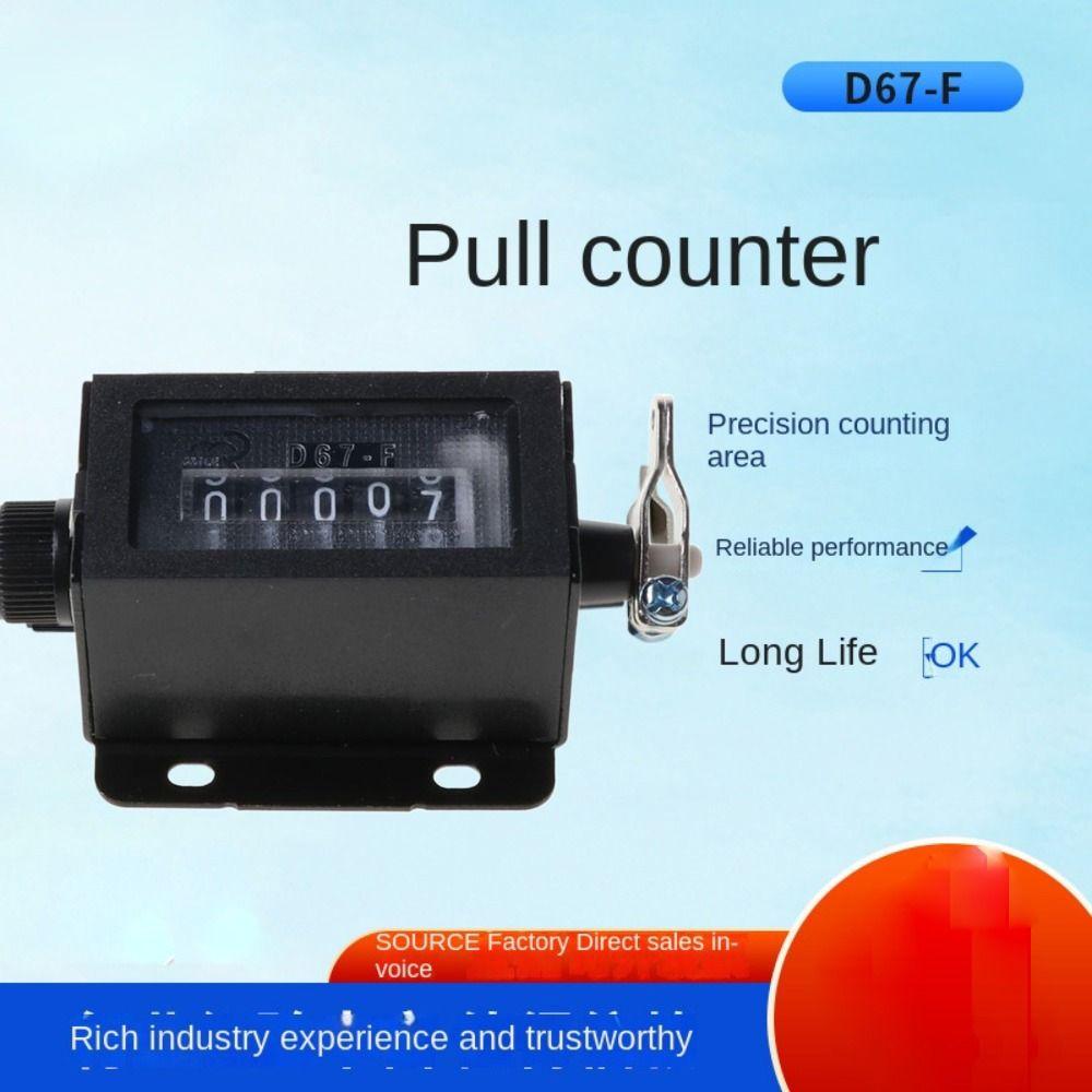 Pull Stroke Tally Counter Pitch Counter Mechanical Resettable Counter Pull Counter Lap Counter