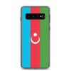 Coque Téléphone - Samsung - Galaxy S10 - Drapeau Azerbaïdjan - Souple - Multicolore
