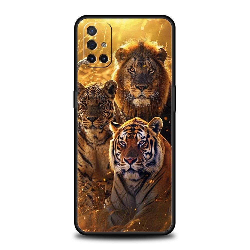 Крутой чехол для телефона с изображением животного Тигра Льва для OnePlus 15 13 12 11 10 9 8 15T 13T 10T 7T Pro 13R 12R 9RT 8T Nord 4 N10 2T CE 2 3 5G