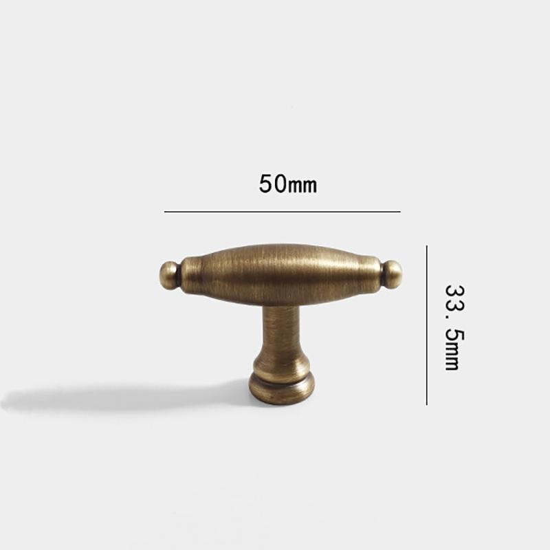 New Design Solid Antique Brass Handle Knobs Home Decorative Hardware Cabinet Drawer Handles