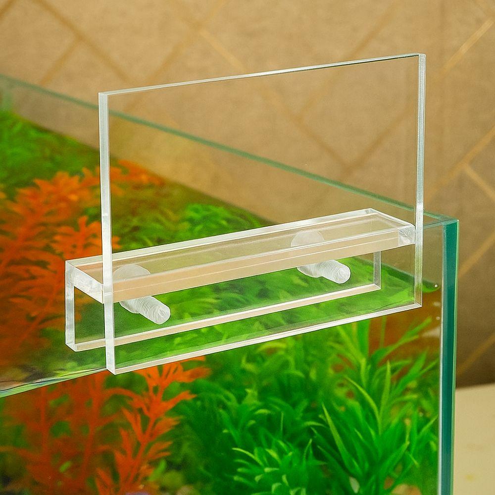 Прозрачный акриловый держатель для светодиодной лампы для аквариума без сверления, подставка для освещения аквариума