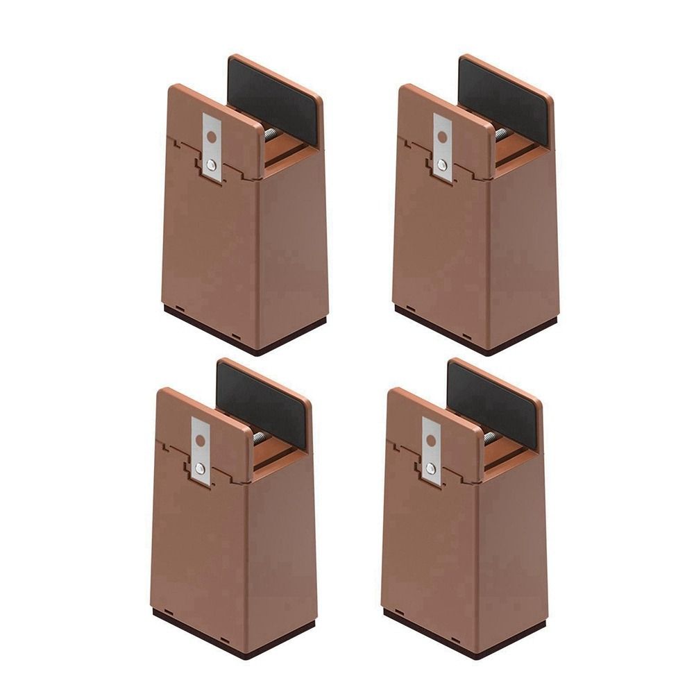 Mute Anti-Slip Waterproof Chair Feet Riser Furniture Risers Table Leg Pad With Screw Clamp