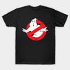 Мужская черная футболка с принтом Ghostbusters, печать на трансферной бумаге без вырезания, хлопковая футболка