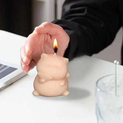 Милая силиконовая форма для свечей в форме кошки, конфет, печенья, шоколада, льда, бытовой кухонный противень, инструмент для выпечки, формочки для мыла и торта