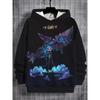 Arcane Jinx Аниме 3D Принт Все Сезоны Детская Повседневная Толстовка Крутой Пуловер Топы Унисекс Одежда Толстовки для Мальчиков Одежда