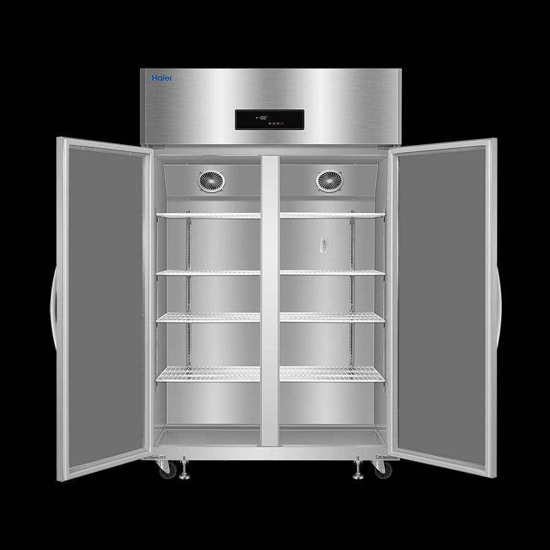 HAIER Коммерческий вертикальный холодильник с двумя дверцами SLG-863C2