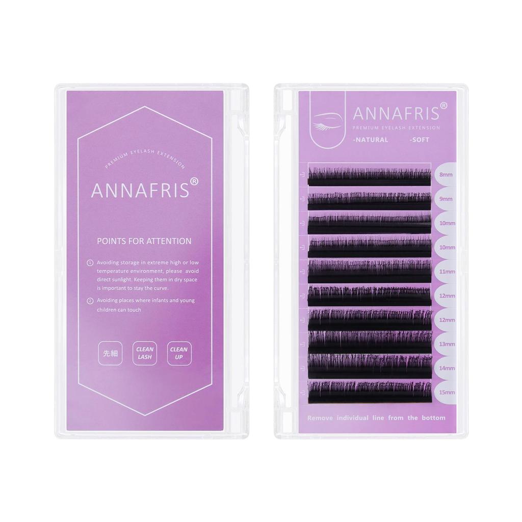 ANNAFRIS 2024 Новый стиль шерстяные накладные ресницы 5D шерстяные кудрявые накладные ресницы натуральные длинные пушистые мягкие полные ресницы ручной работы