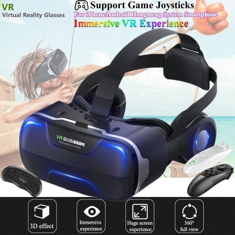 Очки виртуальной реальности VR, 3D-очки, VR-гарнитура Google Cardboard, Поддержка игровых контроллеров