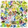 50 New Frog Mix and Match Water Cup Notebook Suitcase DIY Decorative Stickers Waterproof Stickers