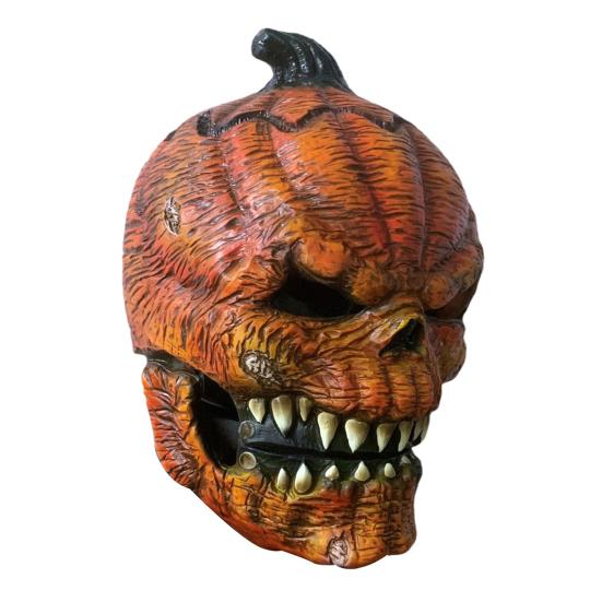 Подушка в виде тыквы на Хэллоуин, реалистичный латексный жуткий головной убор для жутко веселых празднований, сувениров для вечеринок, мероприятий по косплею