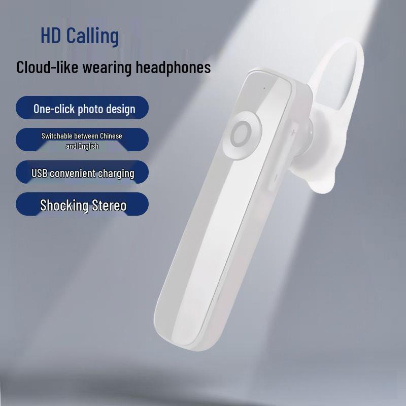 In-Ear Wireless Sports Bluetooth Headset: HD Calls, Noise-Canceling, High-Quality Sound, Low Latency, Gaming M165