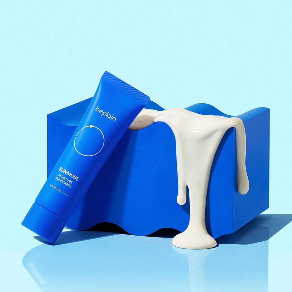 BEPLAIN Увлажняющий солнцезащитный крем Sunmuse SPF50+ PA++++, 50 мл, 2 шт.