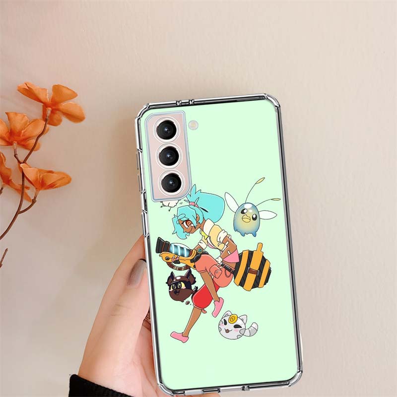 Чехол для телефона S-Slime R-Rancher Game для Samsung S24 S25Edge Galaxy S22 S25 Ultra S21 S23 FE S20 S10 Plus S10E Защитная оболочка Coque Cl