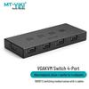 4-портовый VGA KVM-переключатель MT-viki с настольным контроллером