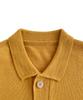 TENNIS BOY CLUB Collar Cardigan Mustard