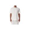 SS22 Logo Print Solid Color Crew Neck T-Shirt Men Tops White HG6094