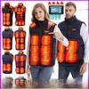 Unisex Smart Heating Vest with Full-Body Constant Temperature, Four-Control, 21-Zone Heating