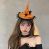 Cartoon Witch Hat Party Decorations Headband Fashion Hair Hoop  Halloween