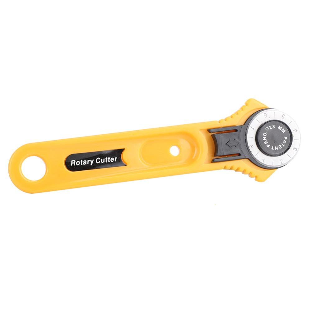 1pcs 28mm Roller Wheel Cutter Handheld Cloth Cutter Accessories Rotary Cutter DIY Projects