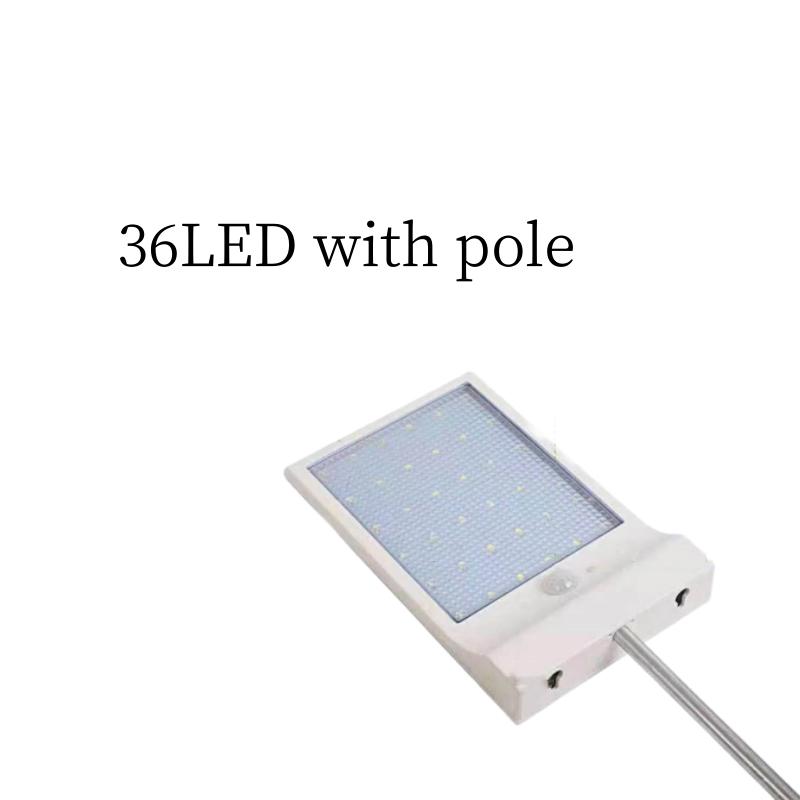 36/48 LED Home Outdoor Patio Solar Street Light Outdoor Balcony Fence Sensor Three Modes IP65 Waterproof Wall Solar Lights
