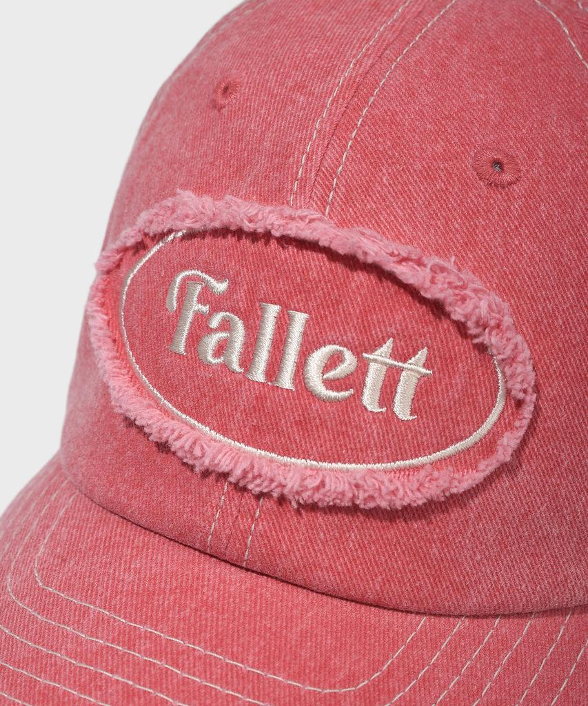FALLETT Винтажная бейсболка Розовая