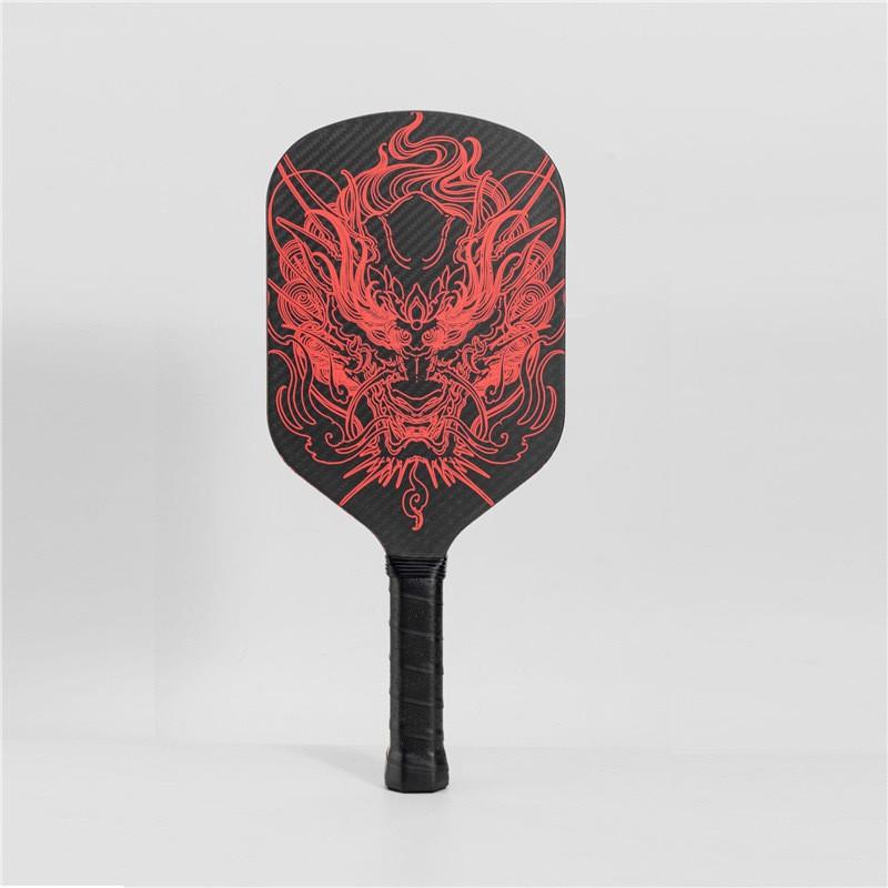 Ultra-Lightweight T700 Carbon Fiber Pickleball Paddle Competitive Play Heat-Pressed Monocoque Design 240g