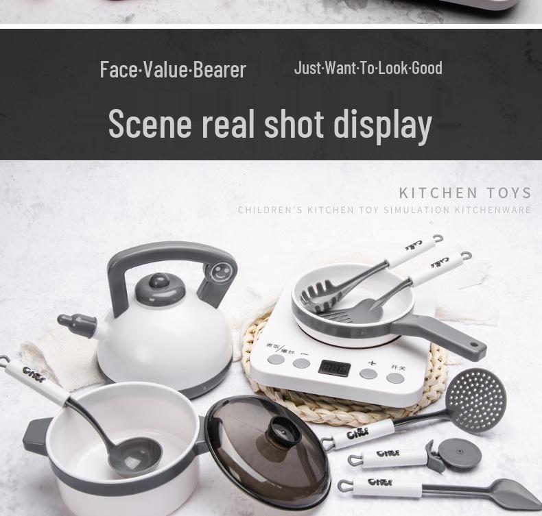 Fun Pretend Play Cut Toy Set - Kids Kitchen Vegetables & Fruits