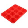 12 Hole   Christmas Tree Silicone Mold Cake Mould for Mousse Chocolate Muffin Baking Tool