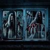 2-Piece Halloween Zombie Ghost Decor Bloody Window Scary Backdrop Outdoor Horror Hanging Cloth Spooky Party Supplies