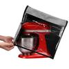 Компактное решение для хранения стационарного миксера с прозрачным окном и карманами, текстура ткани Оксфорд, для различных стационарных миксеров