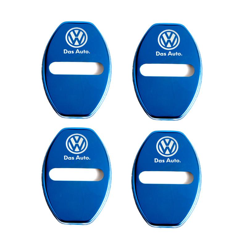 For VOLKSWAGEN VW Car Door Lock Protective Cover For Volkswagen GOLF 5 Tiguan Polo Golf 6 Golf 7 Jetta  Accossories Car Styling