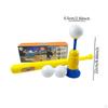 Baseballs Pitching Machine with Balls Outdoor Toy Practice Entertainment Launcher for Age