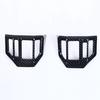 For Toyota Prado LC250 2024 2025 Carbon Fiber 2X Steering Wheel Decor Cover Trim