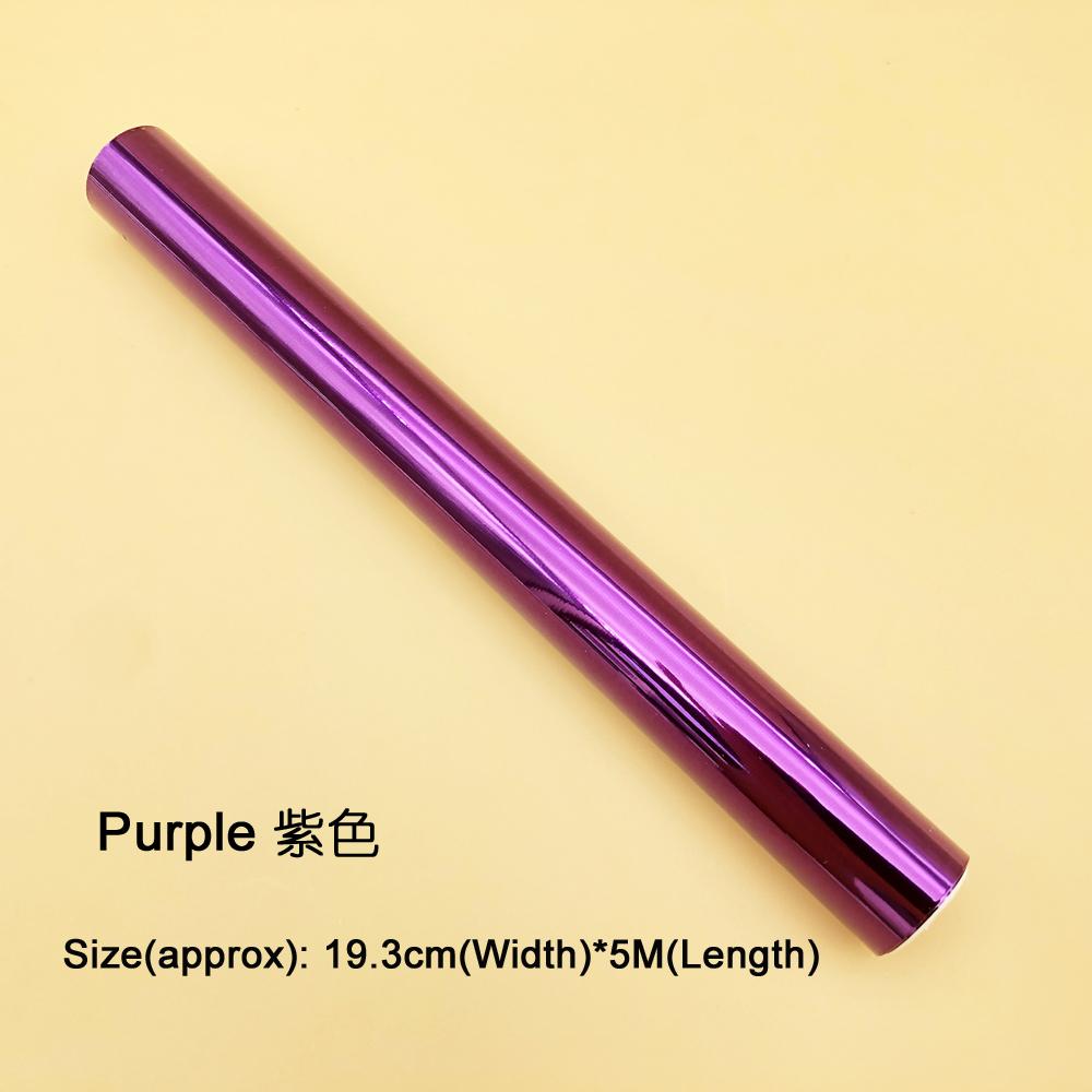 5M(длина)X19CM(Ширина) Фольгированная пленка с реактивным тонером, упаковка из ПВХ-трубки, можно использовать с ламинатором, бумажная голографическая переводная фольга