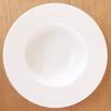 Medium Soup Pasta Jardin 24cm Deep Soup White Mino Made In Japan Plate, Plate, Plate, Bowl, Porcelain, Ware,