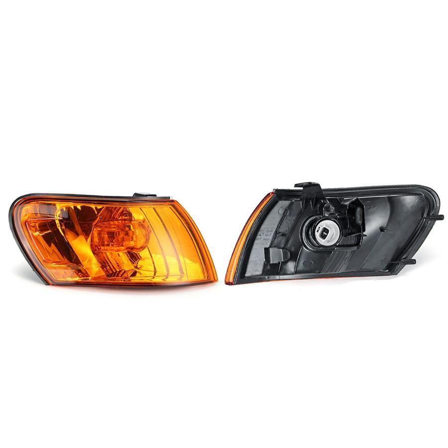 Right+Left Front Bumper Fog Light Lamp + Parking Corner Light Fit For Toyota Corolla AE100 AE101 1993-1999