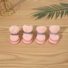 4 pcs/set Warm Dog Cotton Shoes Anti-Scratch Wear-Resistant Dog Snow Boots Comfortable Puppy Footwear Walking