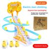 Electric Climbing Toy, Automatic Stair Climber Track Set with Music and Lights, Educational Toy for Toddlers and Kids